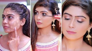 How To Do Makeup Step by Step For Beginners in Hindi  Rinkal Soni [upl. by Maryanna355]