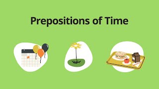 Prepositions of Time – English Grammar Lessons [upl. by Nylarak]