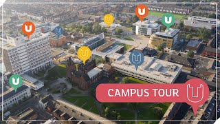 Teesside University campus tour [upl. by Buskus]