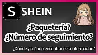 SHEIN 📦  ¿Por cuál PAQUETERÍA enviaron mi pedido 🤔 ¿Dónde encuentro el NÚMERO DE SEGUIMIENTO [upl. by Maribelle]