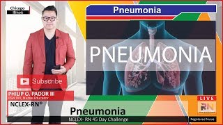 Pneumonia  Pathophysiology [upl. by Nahtam]