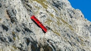 Pilatus  Steilste Zahnradbahn der Welt [upl. by Arraes]