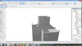 Tutorial Archicad 18 from A to Z Part 4 [upl. by Netsrejk]