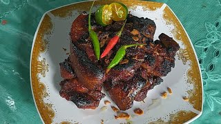 TUTORIAL MEMBUAT BABI PANGGANG PALING ENAK BABI PANGGANG PEDAS BABI BAKAR [upl. by Mikkel]