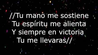 Tu mano me sostiene  Juan Carlos Alvarado  Lyrics Letra 720p HD Elias CG [upl. by Nochur]