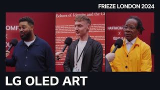 LG OLED ART  FRIEZE LONDON 2024 “Insiders View”  LG [upl. by Gere]