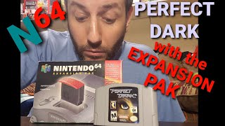 Perfect Dark N64 Expansion Pak Compatibility [upl. by Ynittirb]