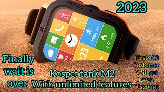 KOSPET TANK M2 SmartWatch [upl. by Haggai472]