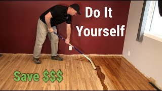 How To Sand amp Refinish Hardwood Floors [upl. by Alekal]