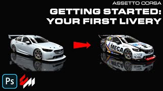 An Introduction to Painting in Assetto Corsa  Pt 1 [upl. by Cut]