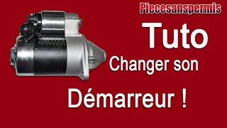 TUTO  CHANGER SON DÉMARREUR [upl. by Htnnek]