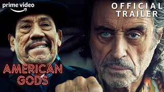 American Gods Season 3  Official Trailer  Prime Video [upl. by Nylkoorb]