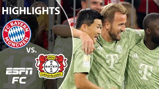 Bayern Munich vs Bayer Leverkusen  Bundesliga Highlights  ESPN FC [upl. by Natlus]