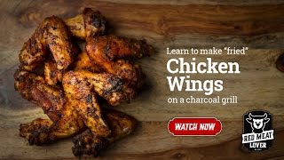 Grilled Chicken Wings  The Secrets to Grilling Perfect Crispy Chicken Wings [upl. by Ennovyhs842]