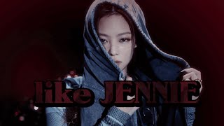 JENNIE  like JENNIE Official Lyric Video [upl. by Chute541]