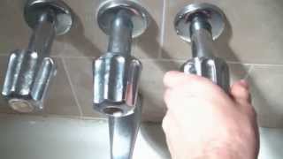 How To Fix A Leaking Bathtub Faucet Quick And Easy [upl. by Rajewski395]