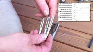 Metalworking Taps  Basics of Taps and Tapping Part 1 [upl. by Ireg]