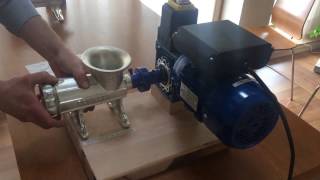 elektrický mlynček PORKERT 22 a 32 montáždemontáž wwwelektropohonysk electric meat grinder [upl. by Ahsiekan]