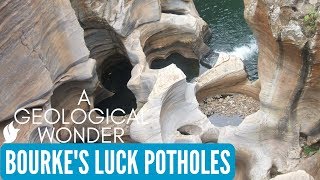 GEOLOGICAL WONDER  Bourkes Luck Potholes Sabie Mpumalanga South Africa Tourism [upl. by Etyak]