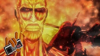 Attack on Titan S3  Armin vs the Colossal Titan  Epic Cover [upl. by Aserehc203]