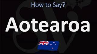 How to Pronounce Aotearoa NEW ZEALAND MAORI [upl. by Jamima]