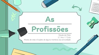 As Profissões 2º Ano [upl. by Celeski]