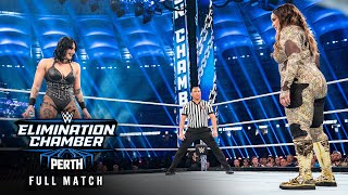 FULL MATCH Rhea Ripley vs Nia Jax — Women’s World Championship Match WWE Elimination Chamber 2024 [upl. by Busiek]