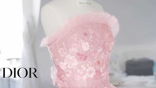 Miss Dior Rose N’Roses the new fragrance – The SavoirFaire behind the creation of the new dress [upl. by Evie]