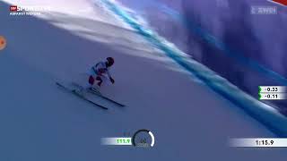 Beat Feuz Lauberhorn Downhill 2022 [upl. by Harmon]