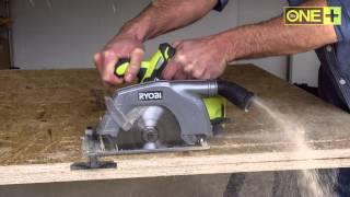 Ryobi 18V ONE Circular Saw  R18CS [upl. by Nuahsak263]