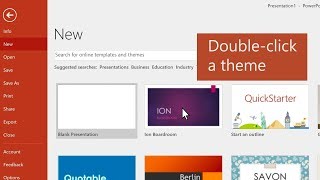 How to create a presentation in PowerPoint [upl. by Neuburger]