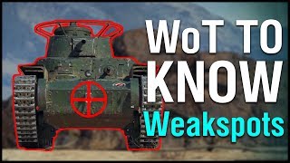 WoT to Know Armour and Weakspots GUIDE [upl. by Niltiac]