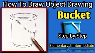 How to draw Object drawing for Elementary Intermediate amp School students [upl. by Llerrad]