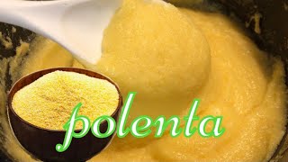 THE EASIEST WAY TO MAKE POLENTA l POLENTA RECIPE [upl. by Nytram]