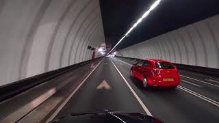 The Queensway Tunnel 4K POV Birkenhead to Liverpool [upl. by Anitac]