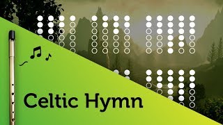 Celtic Hymn on Tin Whistle D  tabs tutorial [upl. by Acinelav]