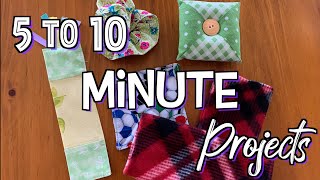 Easy 10 Minute Sewing Projects  Volume 1 The Sewing Room Channel [upl. by Licha]