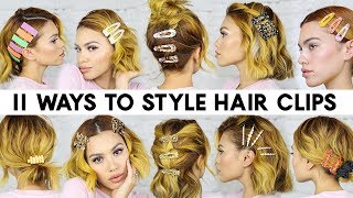 15 Easy CLAW CLIP Hairstyles  Cute Girls Hairstyles [upl. by Noirred]