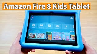 Amazon Fire 8 Kids Tablet Unboxing and Set Up [upl. by El602]