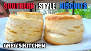 HOW TO MAKE BISCUITS  3 Ingredients  Gregs Kitchen [upl. by Enirol]