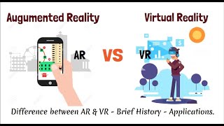 Augmented Reality AR and Virtual Reality VR Explained [upl. by Yrallam]