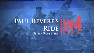 Paul Reveres Ride The Revolutionary War in Four Minutes [upl. by Killie358]