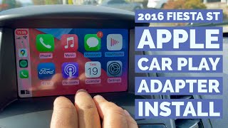 2016 Fiesta ST Apple CarPlay Adapter Install HC3Z19A387E [upl. by Adlin]