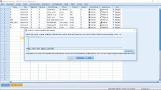 SPSS Zusammenführen von Datensets [upl. by Auria328]