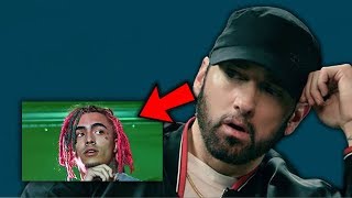 Eminem Reacts to Being Dissed by Mumble Rappers [upl. by Bautram]