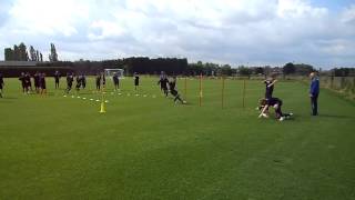 VT187  Lierse SK Conditietraining trainingsvorm 3 2 [upl. by Kassi]