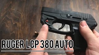 Ruger LCP 380 Auto  Review and Shooting [upl. by Nereids]