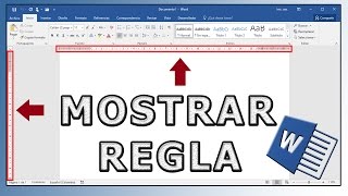 Como ver regla de Word en Office Word 2016 [upl. by Maloney347]