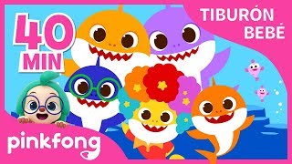 Mejores Canciones del Tiburón Bebé  Recopilación  Pinkfong Canciones Infantiles [upl. by Roselin]