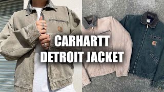 Carhartt Detroit Jacket Review How To Style amp Sizing [upl. by Waters]